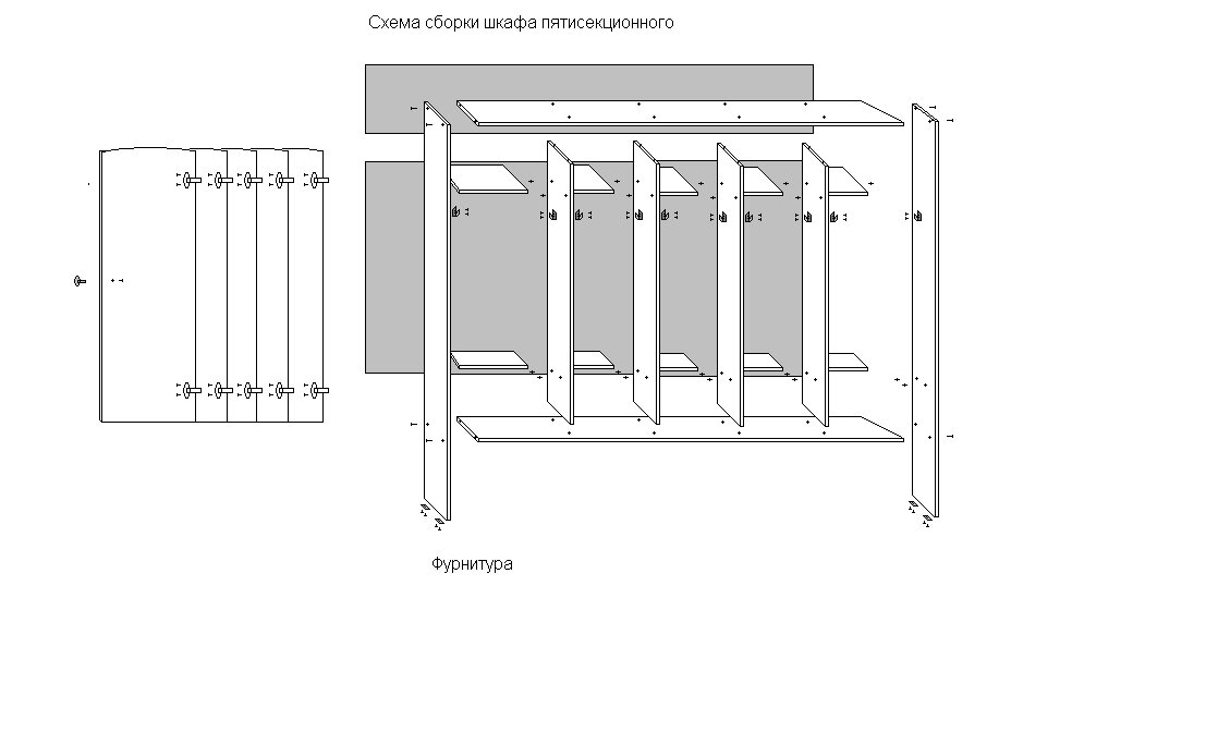 Как без проблем собрать детский шкаф